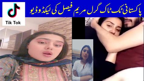 pakistani viral girl mms|Pakistani TikToker Maryam Faisal’s MMS Leaked After Kanwal